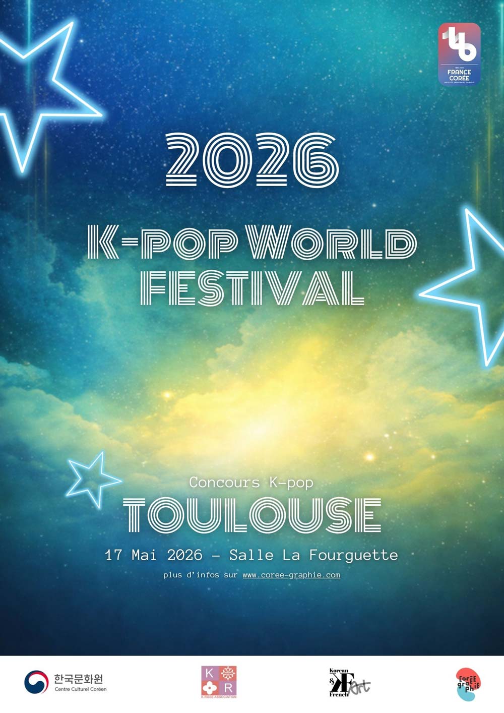 K-World 2026 - 17 Mai - Salle La Fourguette (Toulouse)